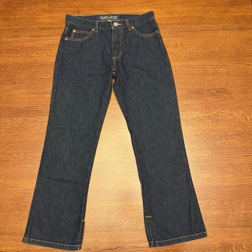 Vintage Guess Bootcut Dark Wash Women's Size 26 Length 24 - 100% Cotton